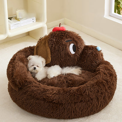 Plush Sofa Bed For Small Dogs And Cats Warm Accessories Large Dog Bed Mat Kennel Medium Basket Puppy Supplies